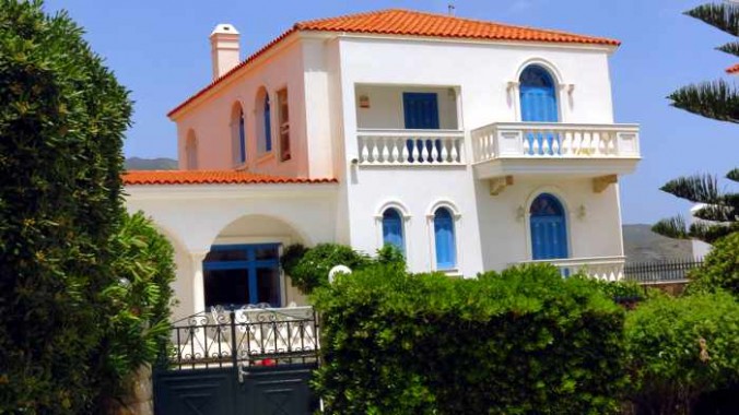 a mansion in Andros Town
