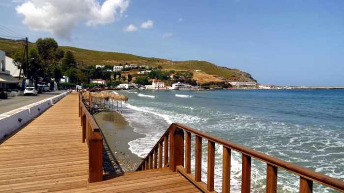 Nimborio beach Andros