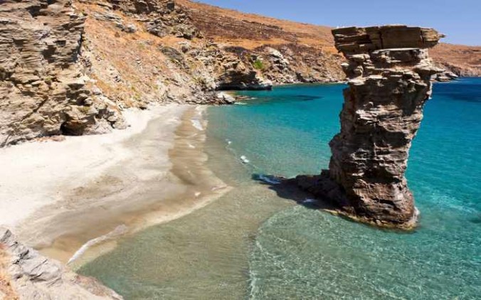 Grias Pidima beach photo from DiscoverGreece website