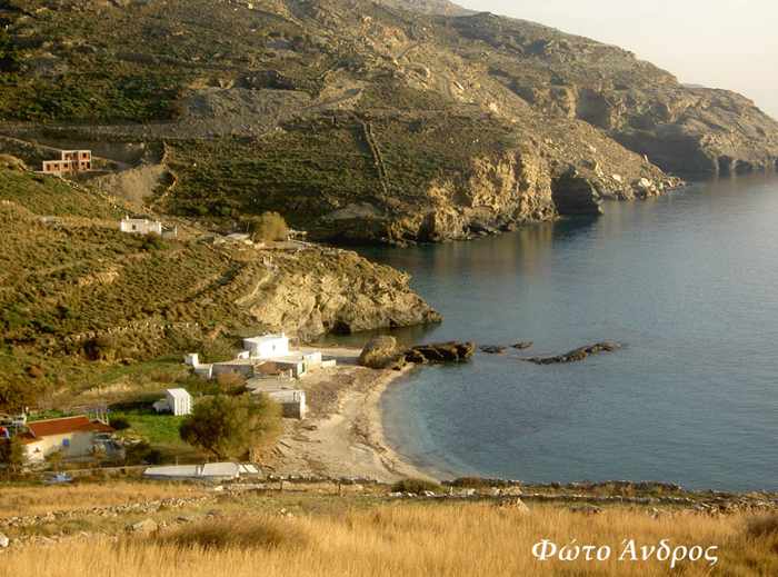 Plaka beach Andros