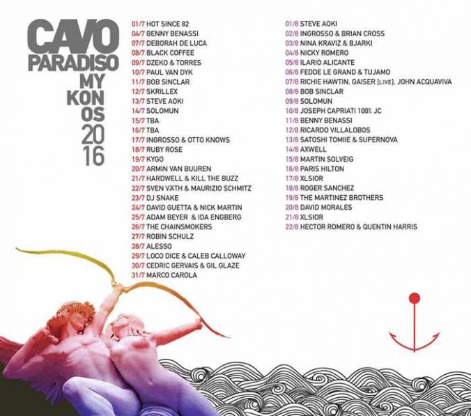 Cavo Paradiso Mykonos