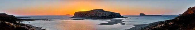 Balos sunset photo from gogreeceyourway.gr