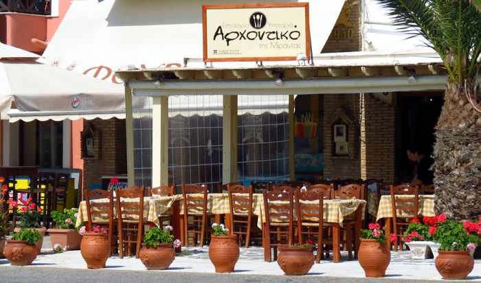 Achondiko Tis Mirantas  restaurant Andros