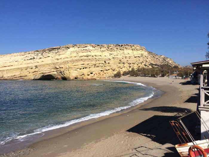 Matala beach Crete