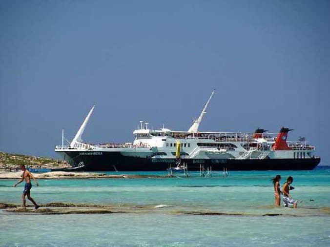 Balos ferry boat from Cretan Daily Cruises
