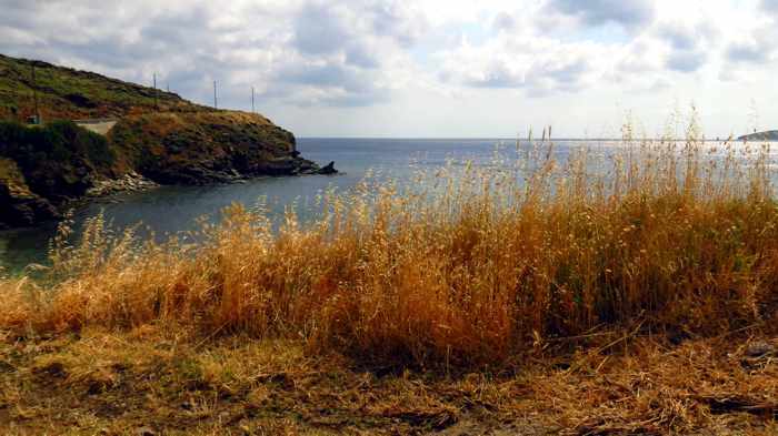 Andros coast view from Stivari 