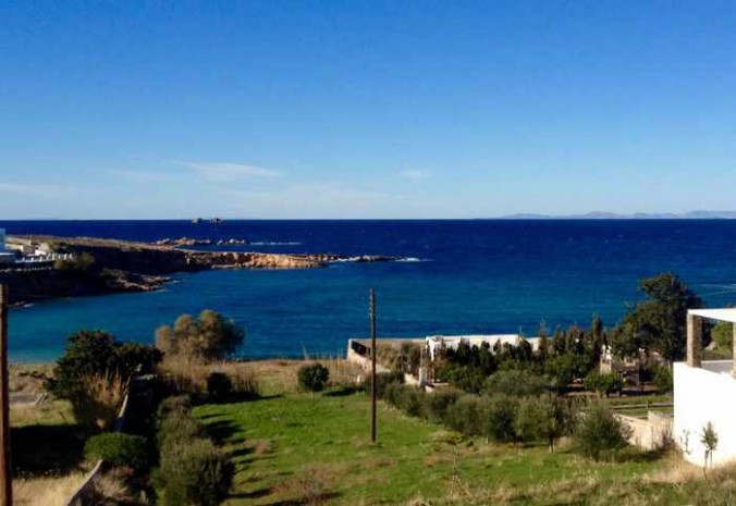 Parosweb photo of view near Delfini beach