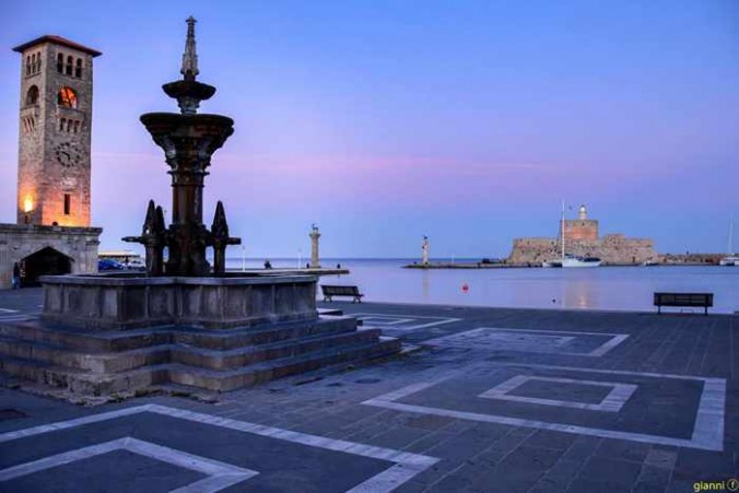 Giannis Farmakidis photo of Rhodes Town harbourfront