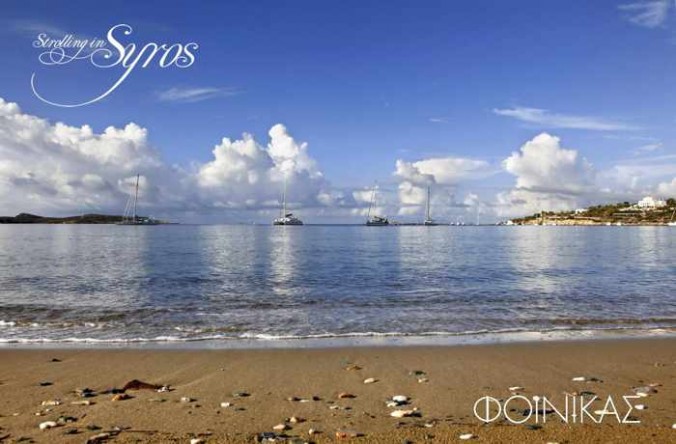 Strolling in Syros photo of Finikas beach