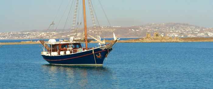 Quarantine of Delos cruise ship at Mykonos
