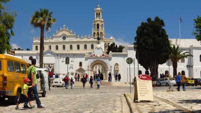 Church of Panayia Evangelistria on Tinos