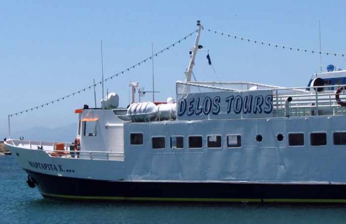 Delos Tours ferry boat Margarita X