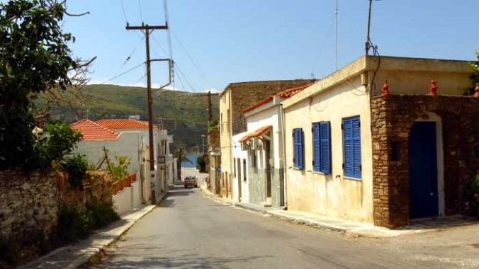 Gavrio village on Andros