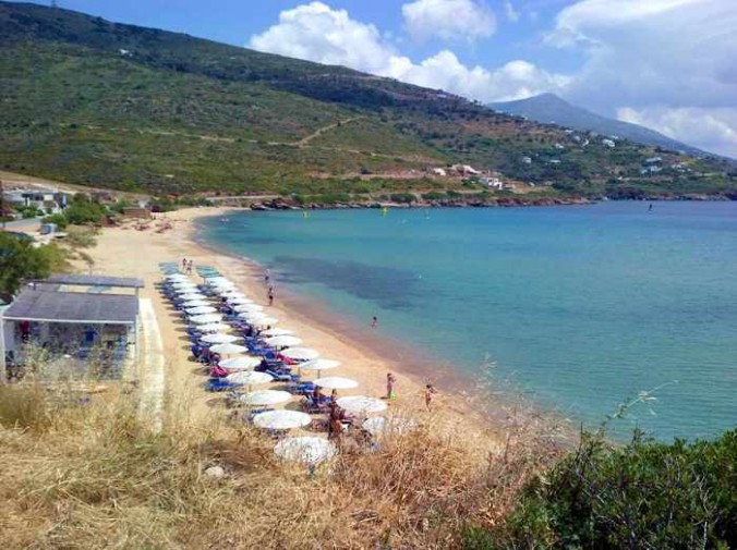 Kipri beach Andros