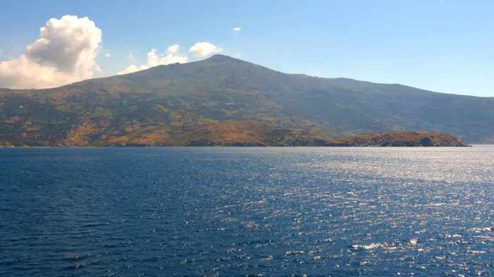 western coast of Andros 