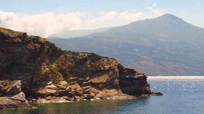 an islet near Andros