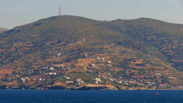 western coast of Andros