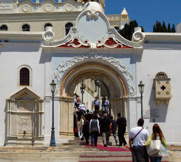Church of Panayia Evangelistria  on Tinos