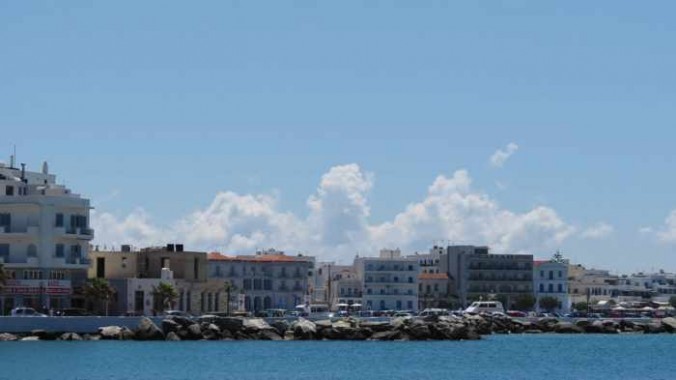 Tinos Town waterfront