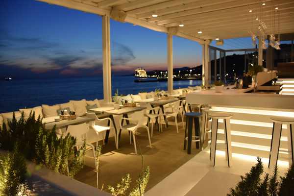 Compass Mediterranean Bar Restaurant Mykonos