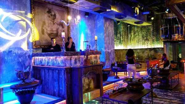 Madon Mykonos nightclub interior 