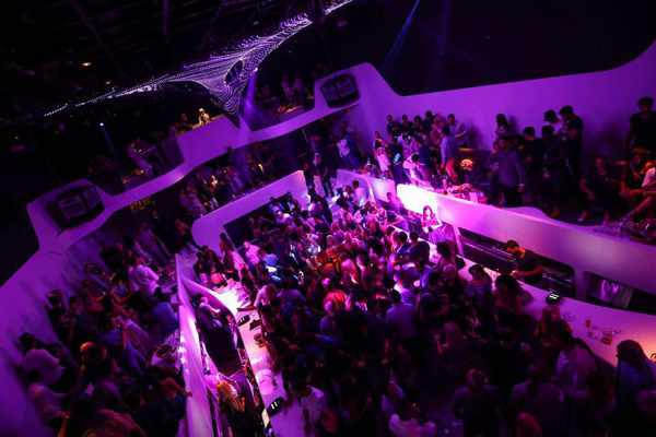 VOID Mykonos nightclub interior 