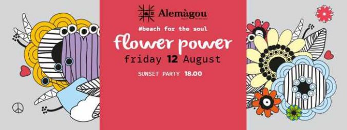 Alemagou Mykonos sunset beach party