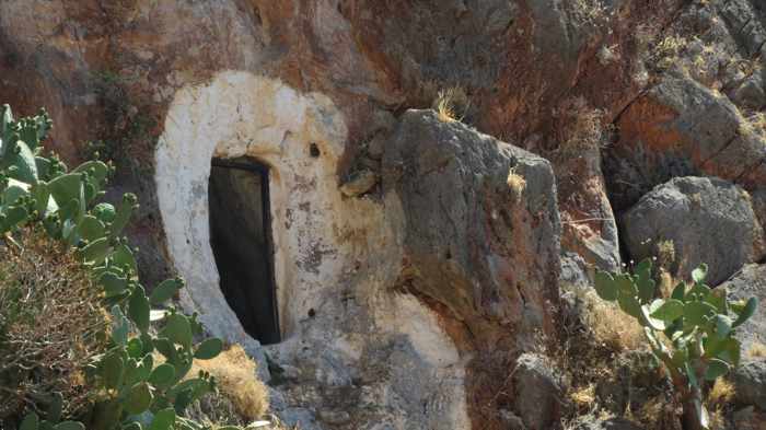 cave church at Monemvasia