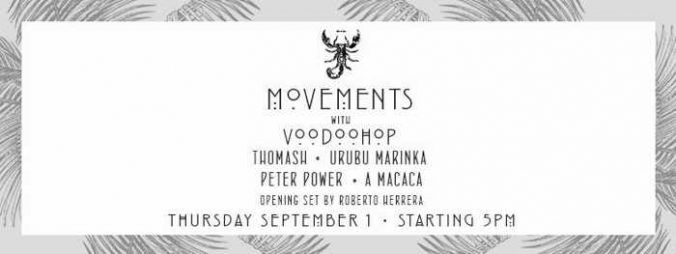 Scorpios Mykonos Movements event September 1