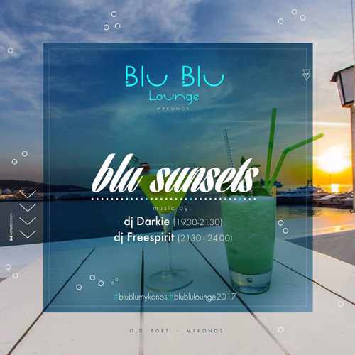 Blu Blu Lounge Mykonos party event
