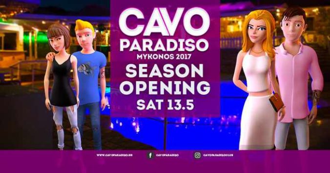 Cavo Paradiso Mykonos 2017 opening