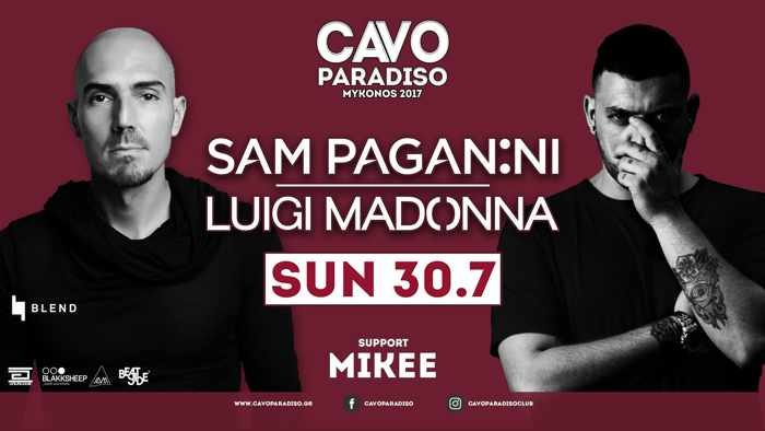 Cavo Paradiso Mykonos party event