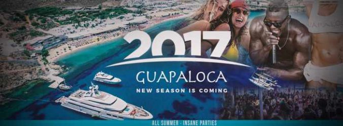 Guapaloca Mykonos 2017 season flyer