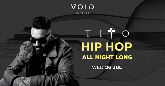 VOID club Mykonos hip hop party nights 2017