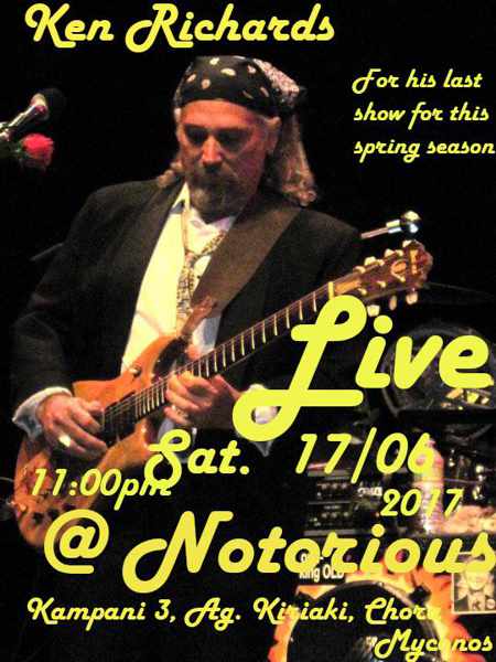 Notorious Bar Mykonos live music event