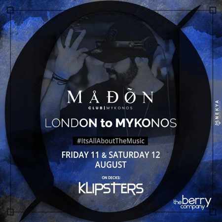 Madon club Mykonos party event