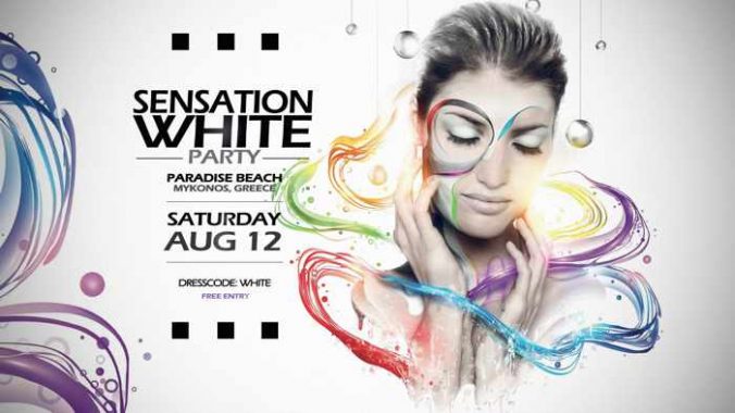 Paradise beach resort Mykonos annual white party