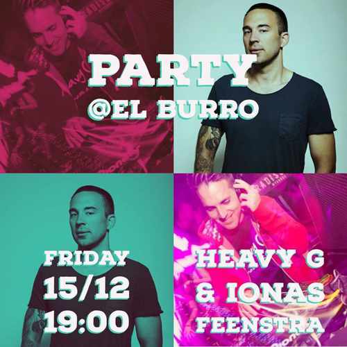  El Burro Mykonos party event