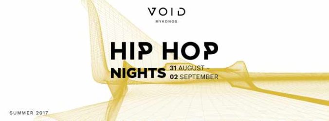 VOID club Mykonos hip hop nights
