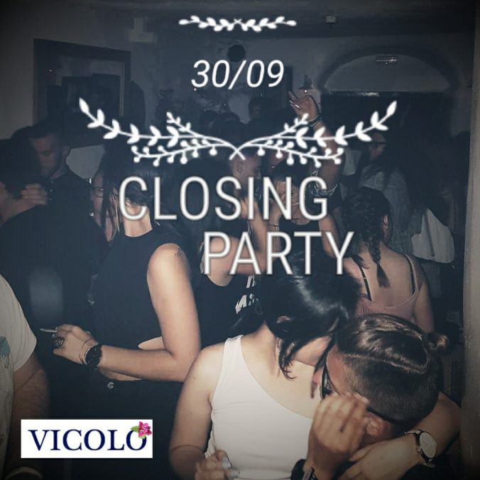 Vicolo bar Mykonos closing party