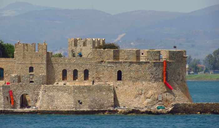 Bourtzi sea castle at Nafplio 