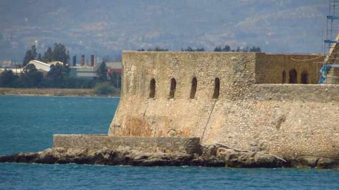Bourtzi sea castle at Nafplio