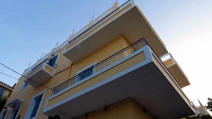 our corner balcony at Porto Bello Design Hotel