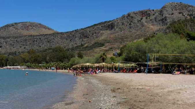 Karathona beach near Nafplio
