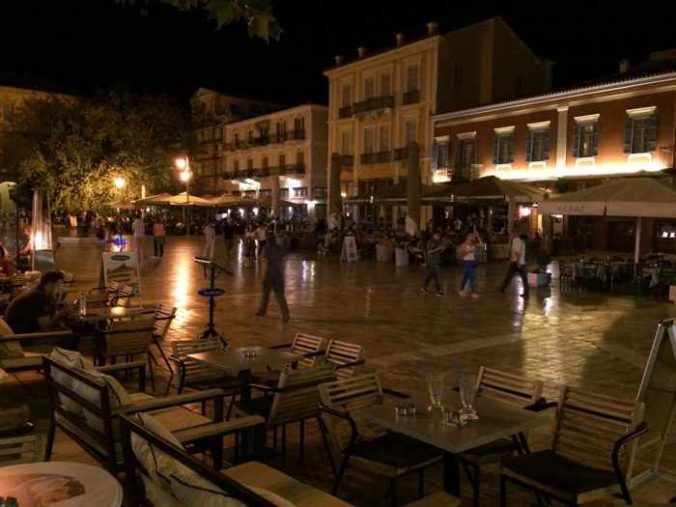 Syntagma Square in Nafplio