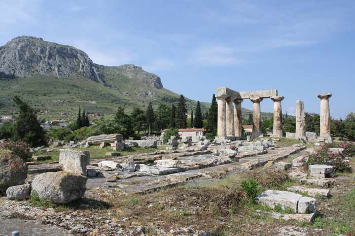 Temple of Apollo at Ancient Corinth