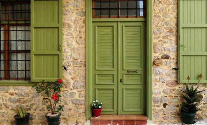 a house in the Nafplio Old Town