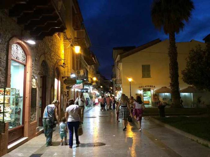 a street in Nafplio