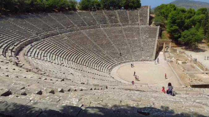 ancient theater at Epidaurus