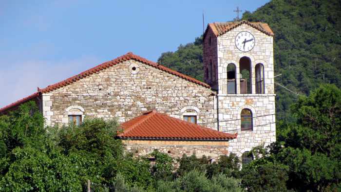 Agios Dimitrios church in Mavromati